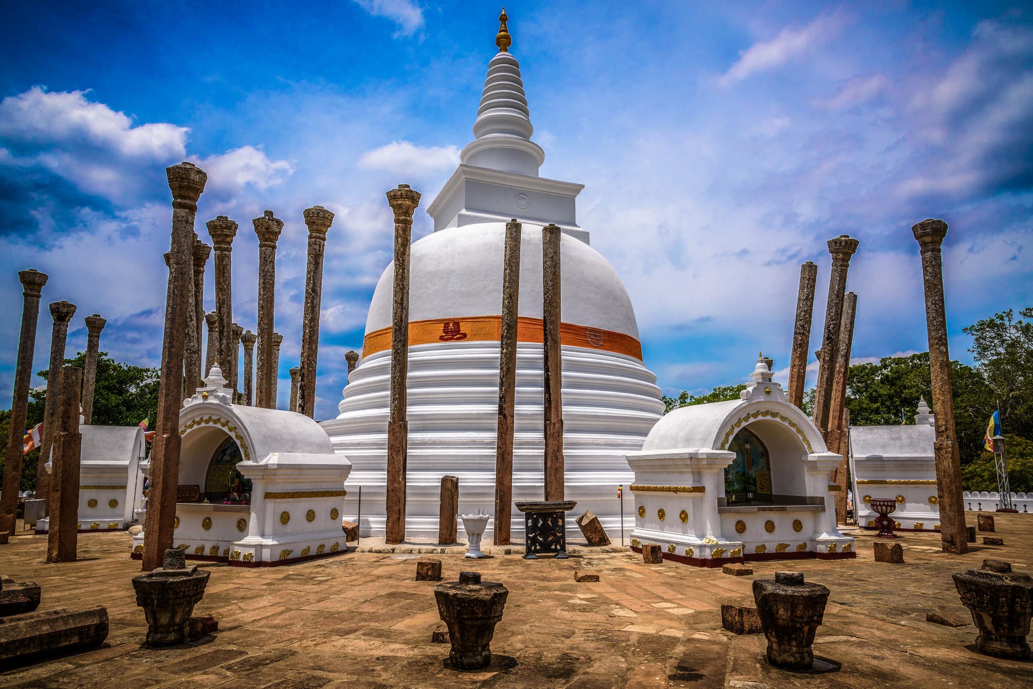 Ancient temple in Sri Lanka